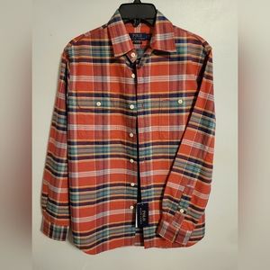 Polo Ralph Lauren plaid shirt men size small  NWT